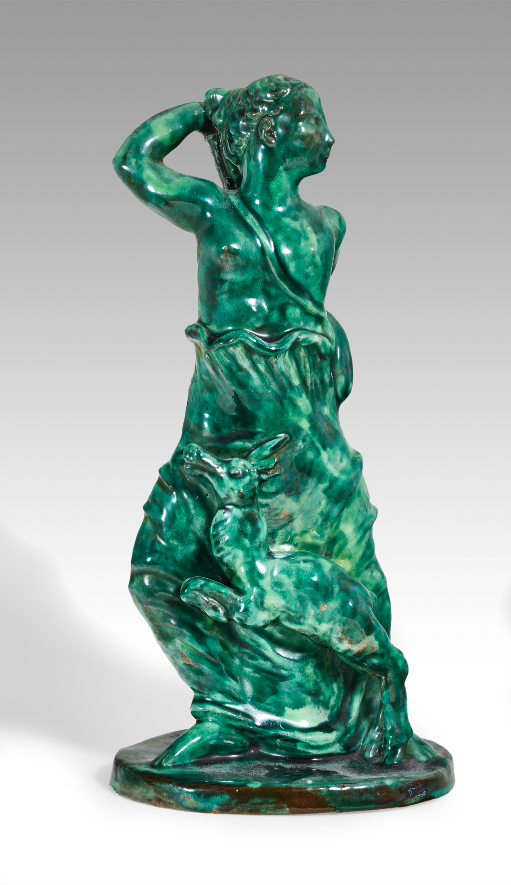 Grüne Figur Diana