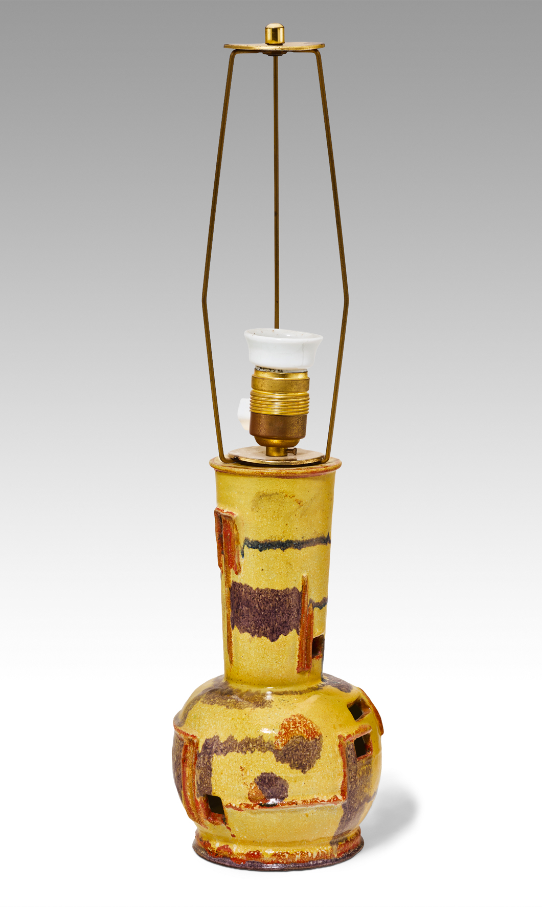 Gudrun Baudisch Tischlampe gelb