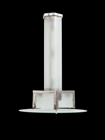 Art Deco GLASS LAMPkl